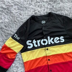 The Strokes Baseball Jersey Size Medium The Adults Are Talking - Excellent- Rare